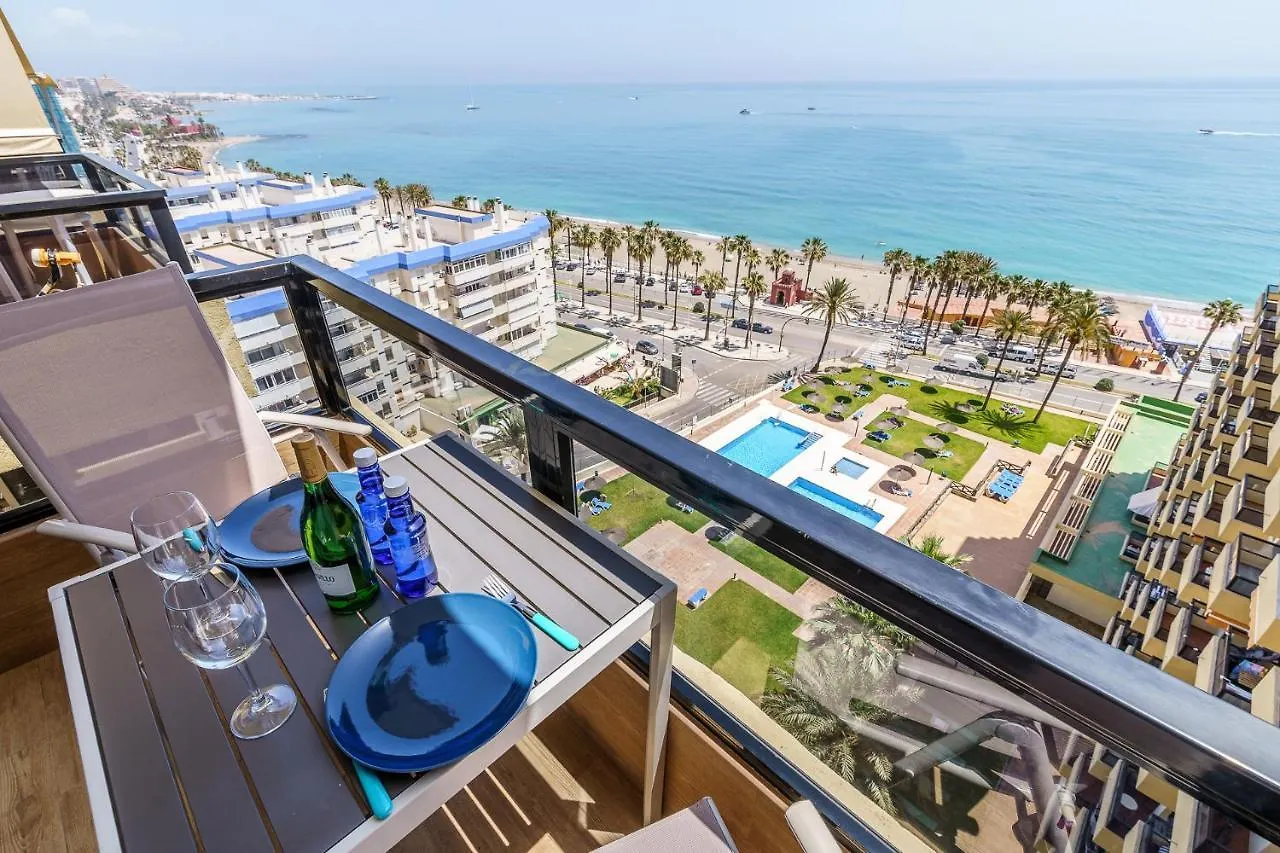 Amazing Views Beachfront Apartment With Swimming Pool Benalmadena Spain